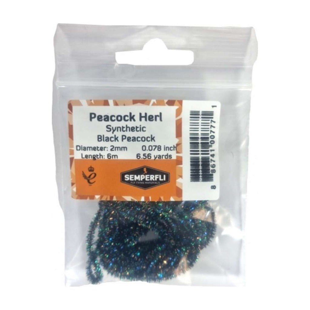 Semperfli Synthetic Peacock Herl - Chenille - Fly Fish Food