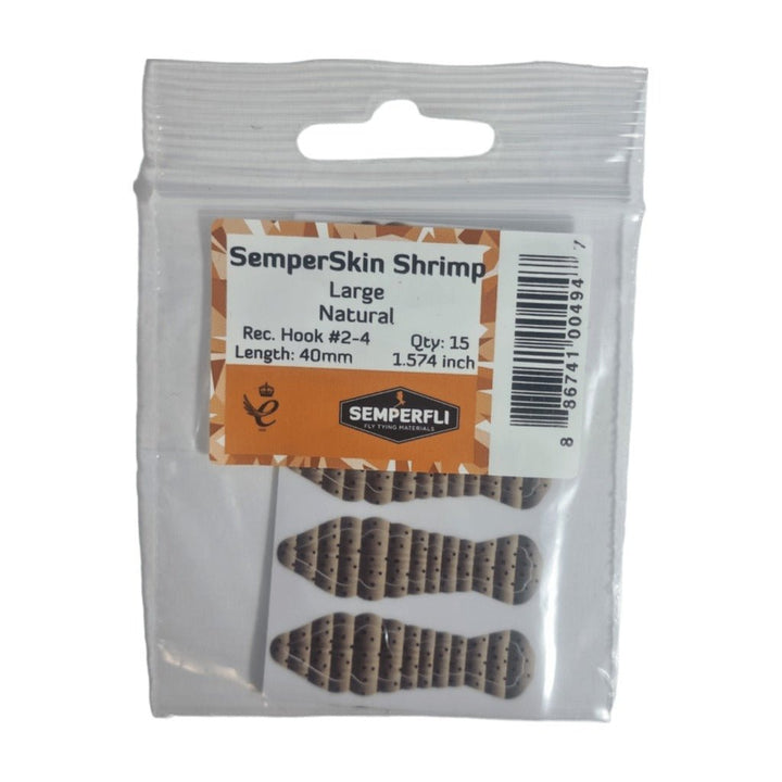 SemperSkin Synthetic Shrimp Skins - Misc. Synthetics - Fly Fish Food