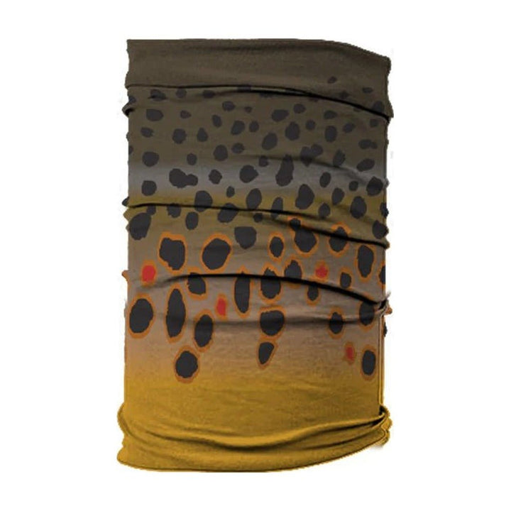 RepYourWater - Brown Trout Skin Sun Gaiter - On Water Accessories - Fly Fish Food