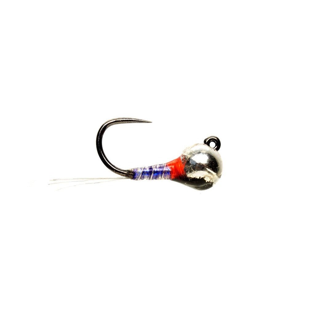 Olsen's Diabaetis Perdigon - Dark Violet & Silver Bead - Barbless - Flies - Fly Fish Food