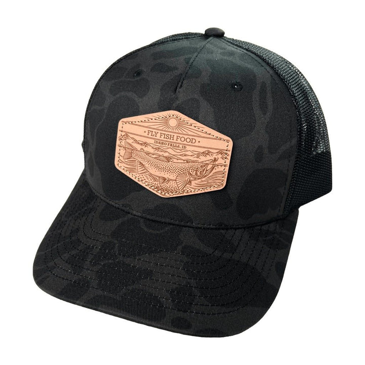 Fly Fish Food Jimmy's & Casey Underwood Hat - Duck Camo Black - Hats - Fly Fish Food