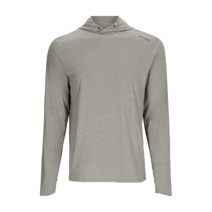 Simms M's SolarFlex Cooling Hoody - Cinder - Apparel - Fly Fish Food