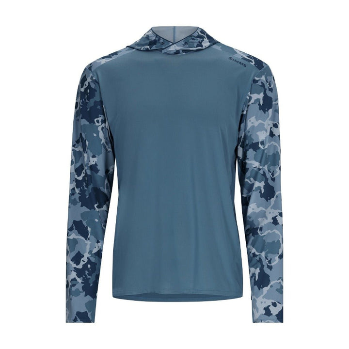 Simms M's Bugstopper SolarFlex Hoody - Neptune/Regiment Camo Neptune - Apparel - Fly Fish Food