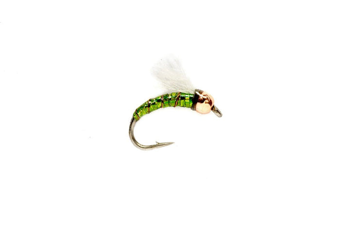 Lexi's Tungsten Holo - Z Midge - Olive - Flies - Fly Fish Food