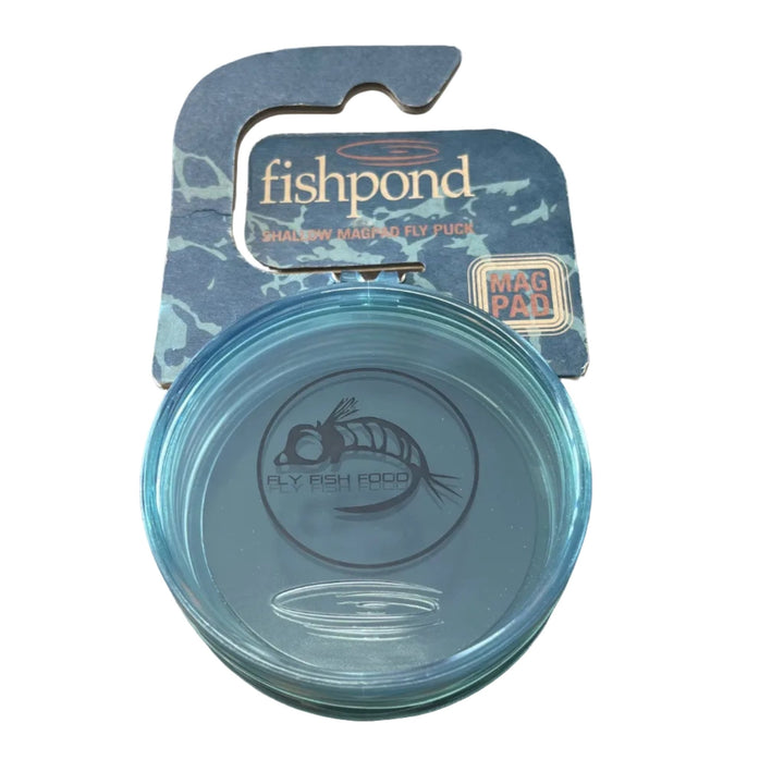 Fly Fish Food "FFF" Logo Fishpond Shallow Magpad Fly Puck - Fly Boxes - Fly Fish Food