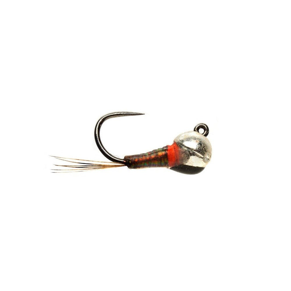 Olsen's Lite Brite Perdigon UV Orange - Barbless - Flies - Fly Fish Food