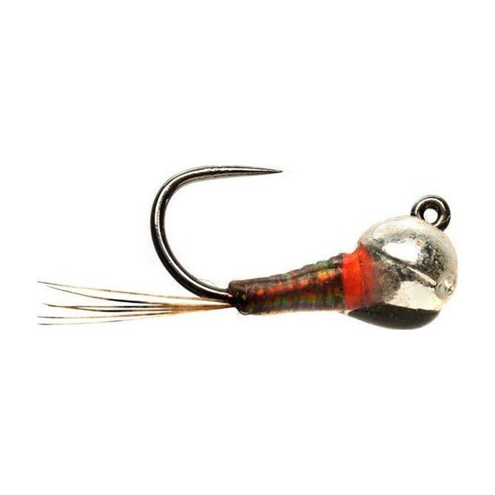 Olsen's Lite Brite Perdigon UV Orange - Barbless - Flies - Fly Fish Food