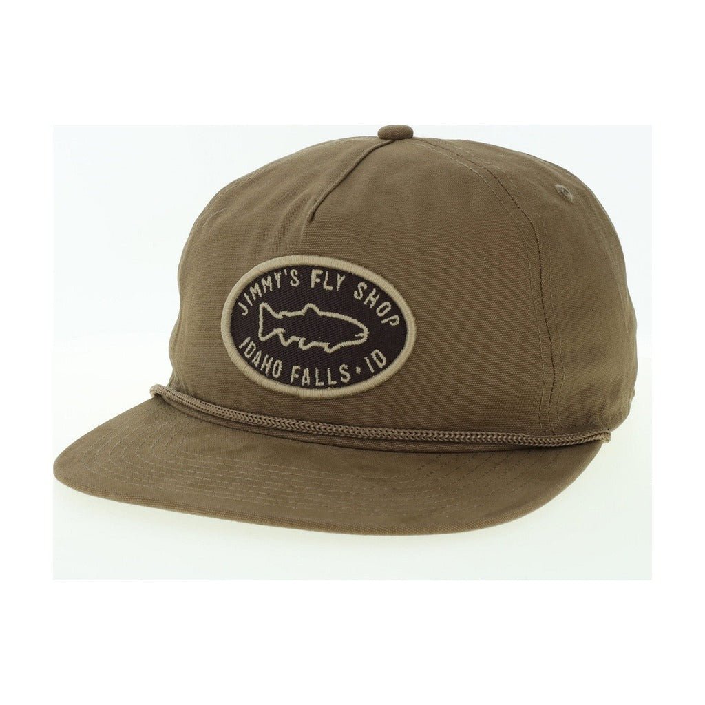 Fly Fish Food Jimmy's Logo Rope Hat - Lumber - Hats - Fly Fish Food