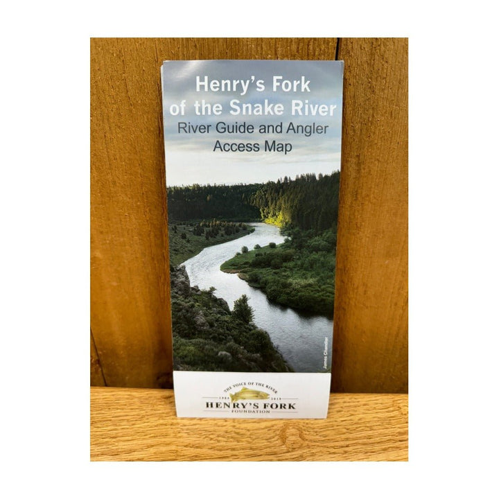 Henry's Fork of the Snake River Map - Books & Videos Etc. - Fly Fish Food
