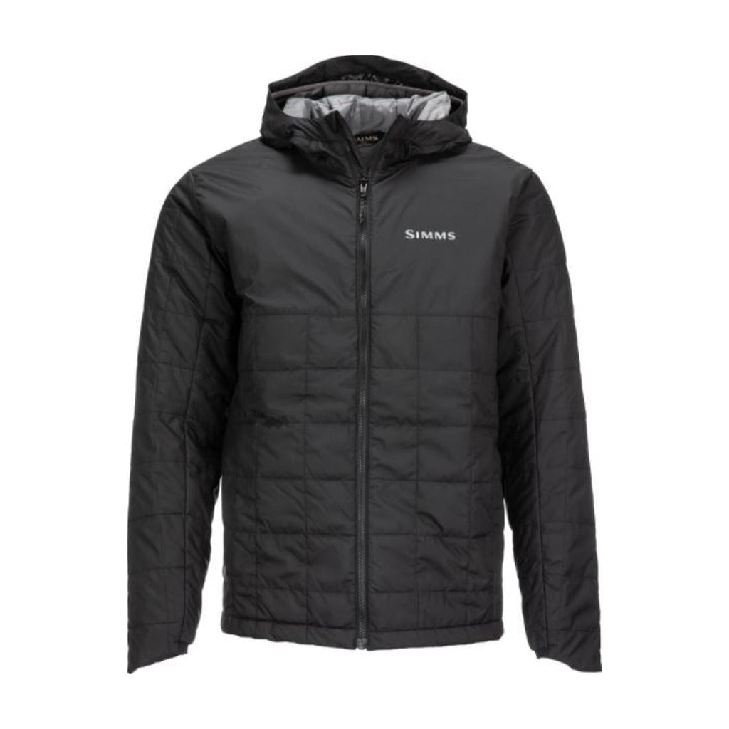 Simms - Men's Fall Run Insulated Hoody - Black - Apparel - Fly Fish Food