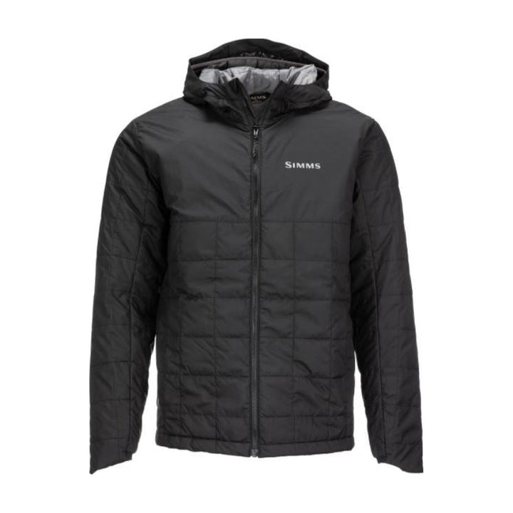 Simms - Men's Fall Run Insulated Hoody - Black - Apparel - Fly Fish Food