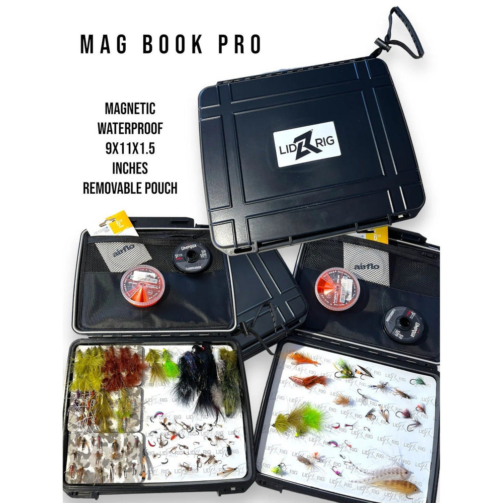 Lid Rig - Mag Book Pro - Fly Boxes - Fly Fish Food