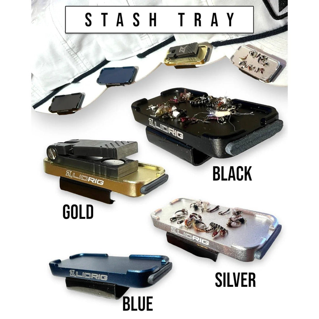 Lid Rig - Stash Tray - Black - On Water Accessories - Fly Fish Food