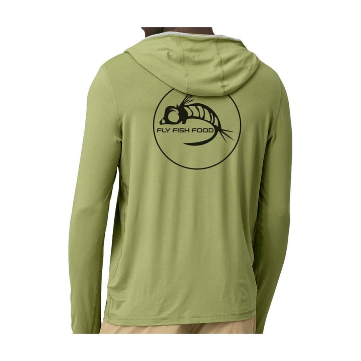 Fly Fish Food Logo - Patagonia M's Tropic Comfort Natural UPF Hoody - Apparel - Fly Fish Food
