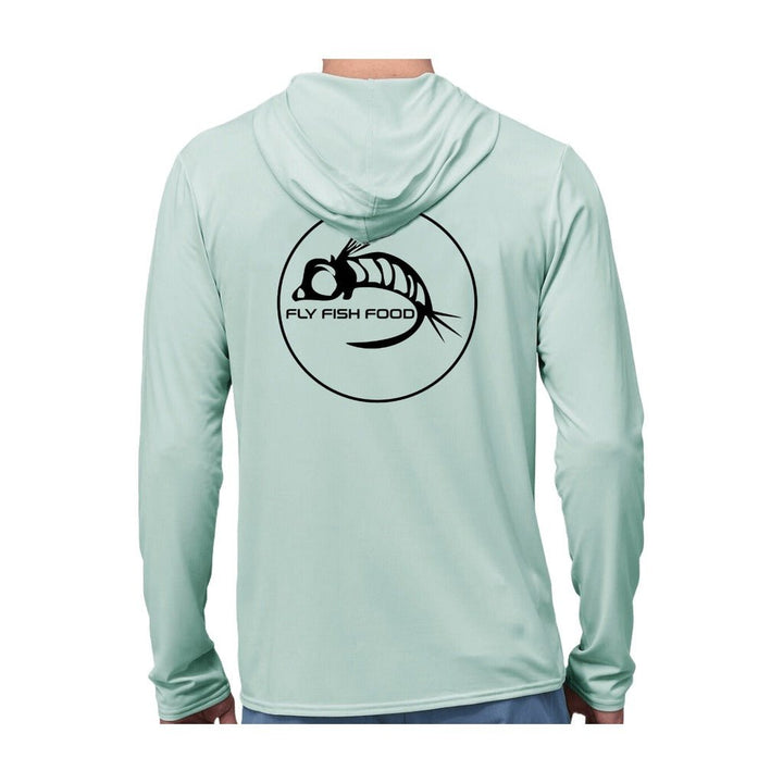 Fly Fish Food Logo - Patagonia M's Tropic Comfort Natural UPF Hoody - Apparel - Fly Fish Food