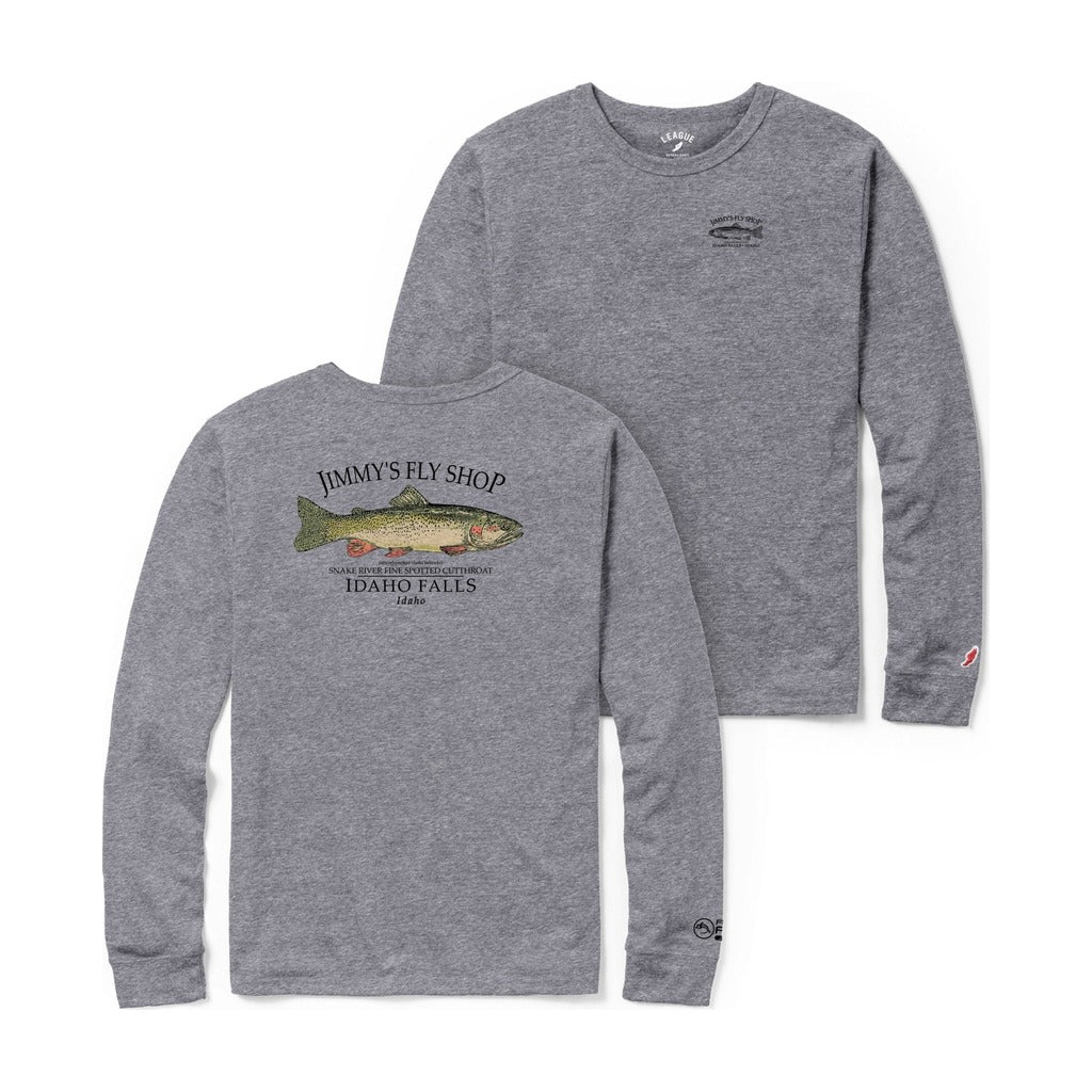 Fly Fish Food Jimmy's Snake River Cutthroat Trout Long Sleeve T-Shirt - Apparel - Fly Fish Food