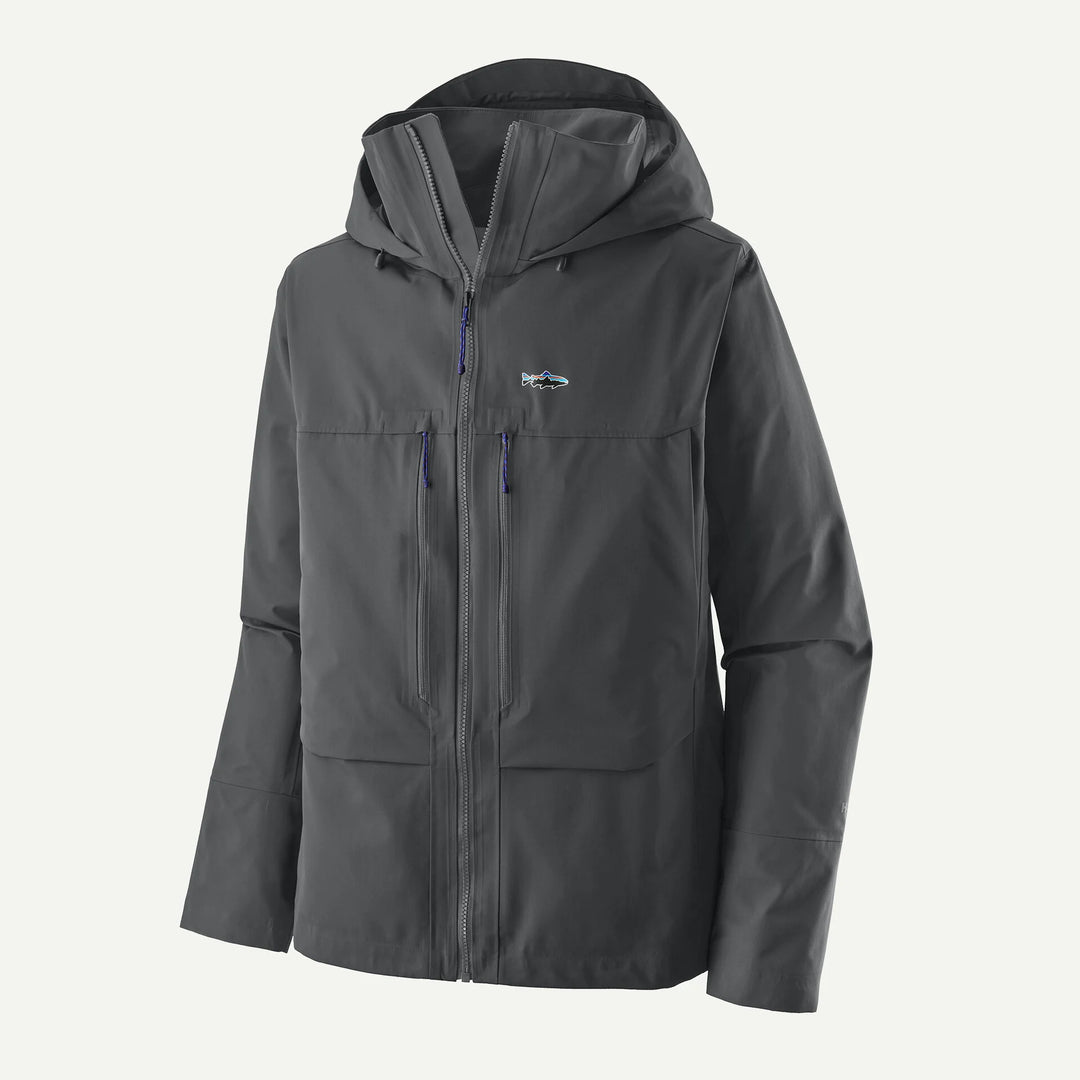 Patagonia - Men's Swiftcurrent Wading Jacket - Forge Grey - Apparel - Fly Fish Food