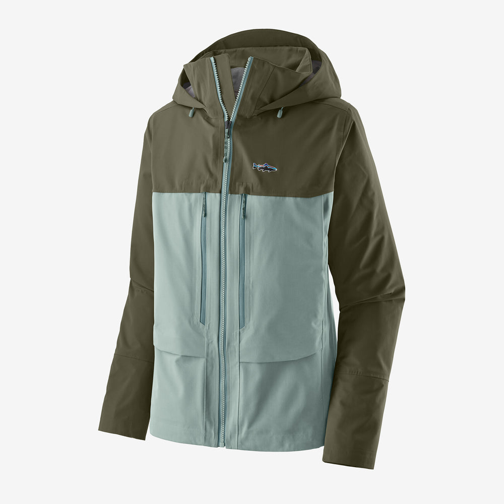 Patagonia - Women's Swiftcurrent Wading Jacket - Thermal Blue - Apparel - Fly Fish Food