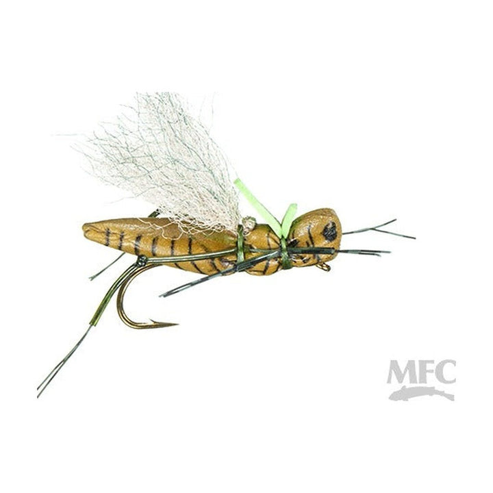 Keller's Henneberry Hopper - Green - Flies - Fly Fish Food