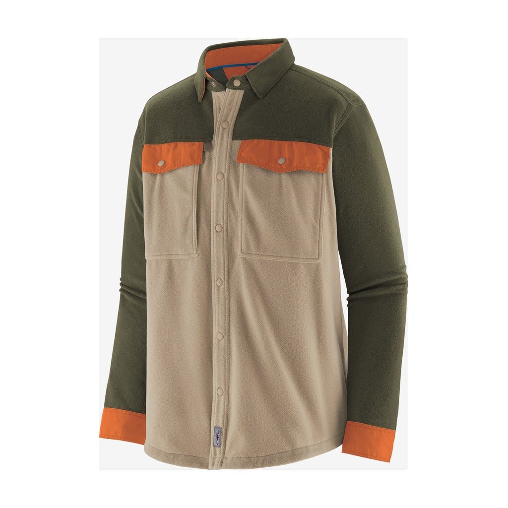 Patagonia - Men's Long - Sleeved Early Rise Snap Shirt - Seabird Grey - Apparel - Fly Fish Food