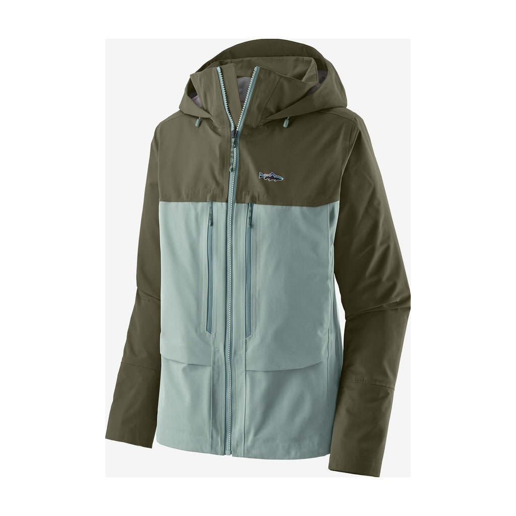 Patagonia - Women's Swiftcurrent Wading Jacket - Thermal Blue - Apparel - Fly Fish Food
