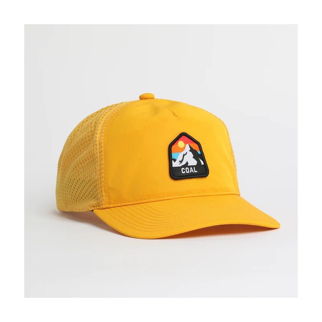 COAL - The Peak - Outdoor UPF 5 - Panel Cap - Yellow - Hats - Fly Fish Food