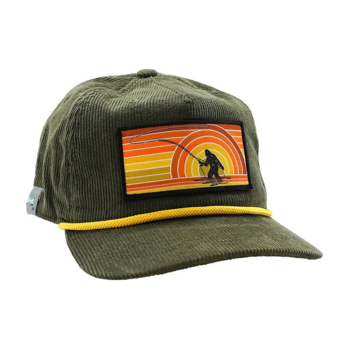 RepYourWater - Sunset Squatch Corduroy Edition Hat - Hats - Fly Fish Food