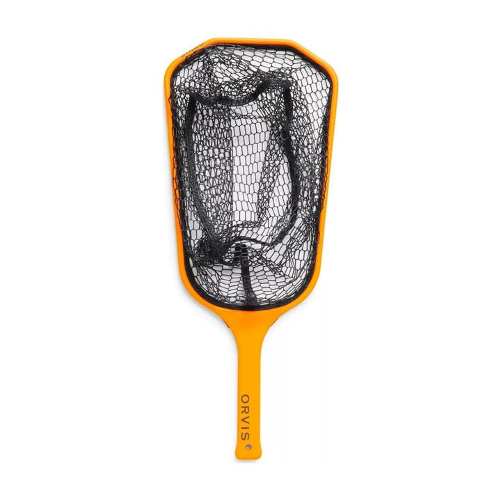 Orvis Widemouth Hand Net - Find My Net Orange - Nets & Accessories - Fly Fish Food