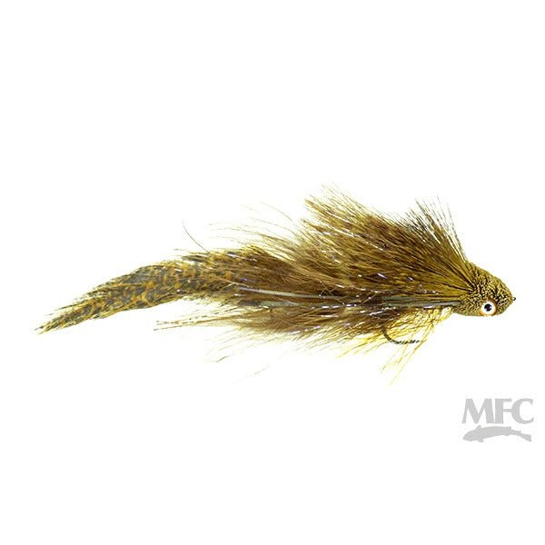 Galloup's Flat Head Kitty - Olive - Flies - Fly Fish Food