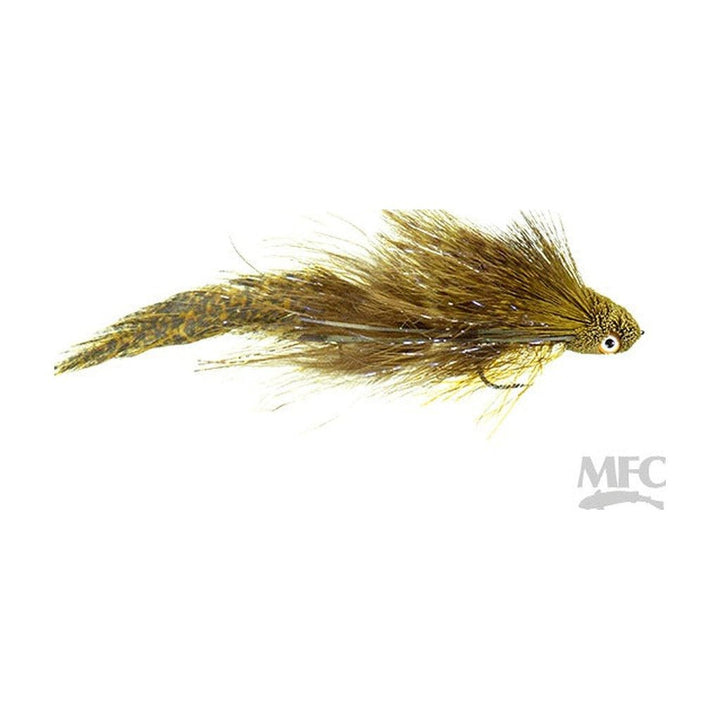 Galloup's Flat Head Kitty - Olive - Flies - Fly Fish Food