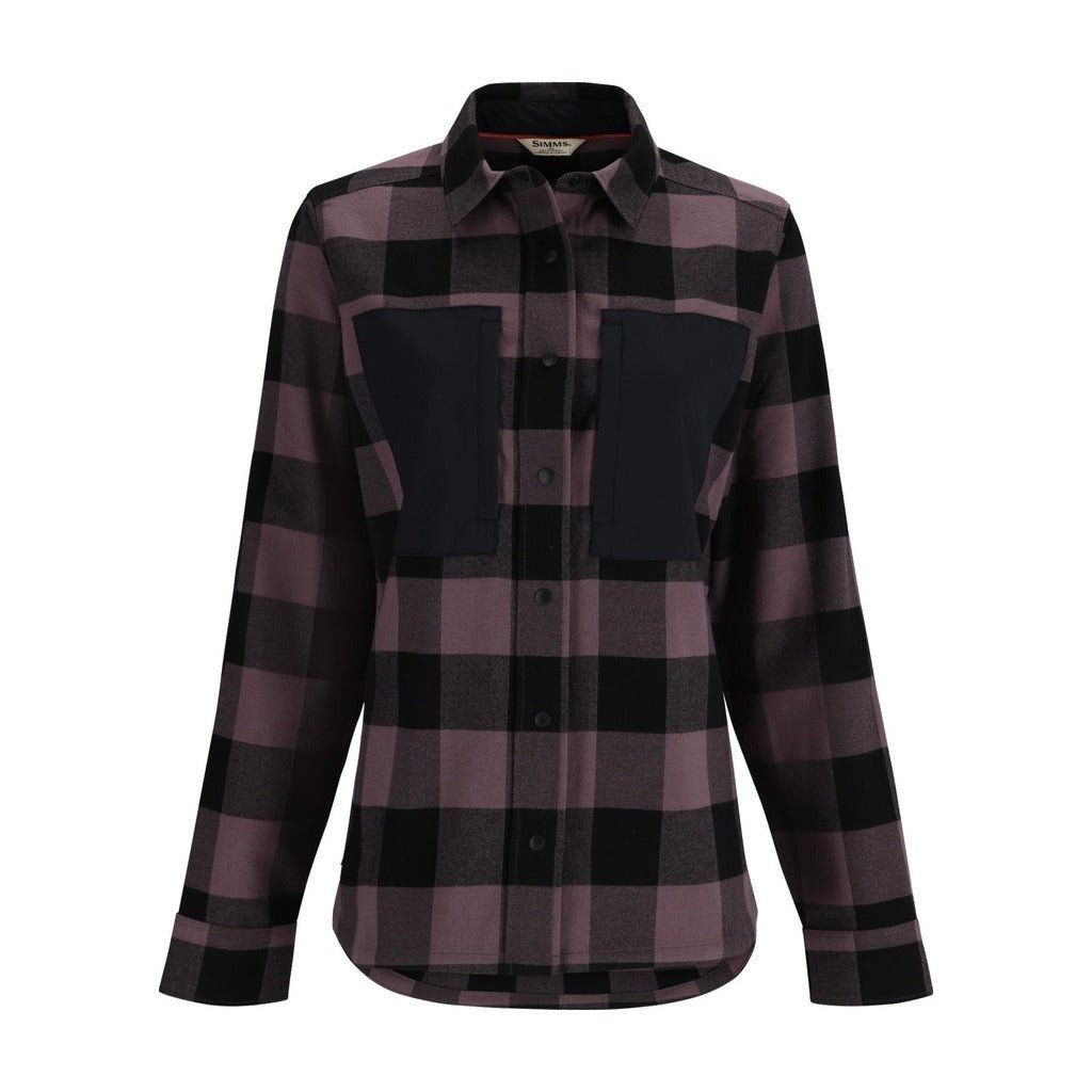 Simms - W's Guide Flannel - Grayling Buffalo Check - Apparel - Fly Fish Food