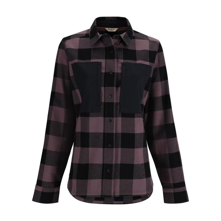 Simms - W's Guide Flannel - Grayling Buffalo Check - Apparel - Fly Fish Food