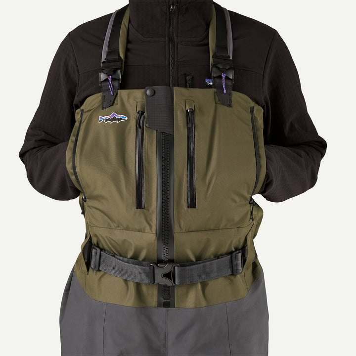 Patagonia Swiftcurrent Expedition Zip-Front Waders - Basin Green