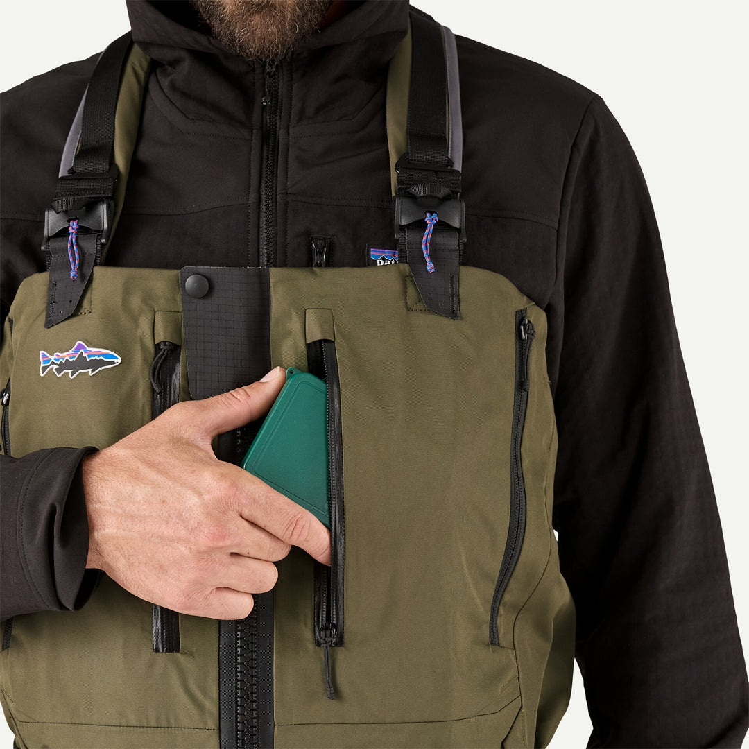 Patagonia Swiftcurrent Expedition Zip-Front Waders - Basin Green