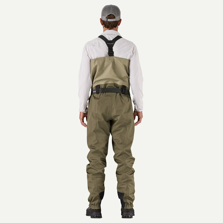 Patagonia Swiftcurrent Traverse Zip-Front Waders - River Rock Green