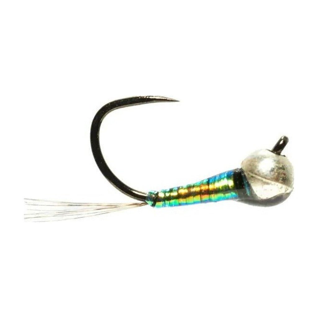 Olsen's Blue Steel Perdigon Barbless - Flies - Fly Fish Food