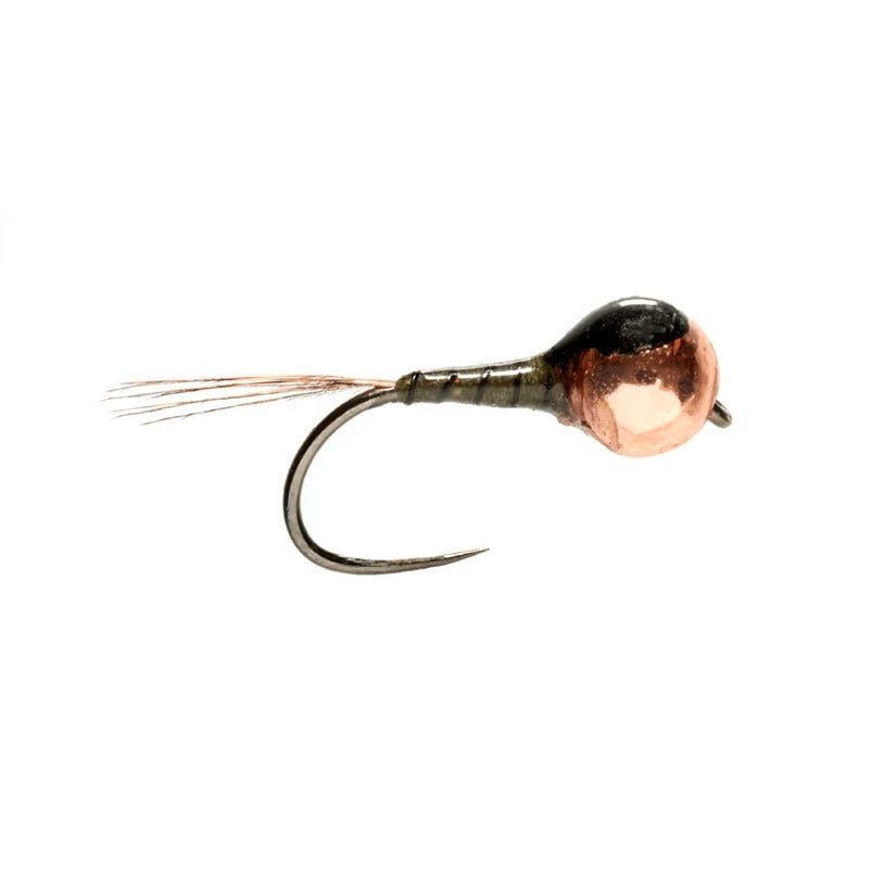 Weiss Baetis Pellet Anchor Dark Olive Barbless - Flies - Fly Fish Food