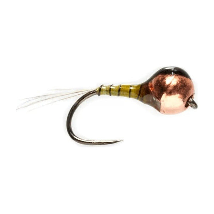 Weiss Baetis Pellet Anchor Light Olive Barbless - Flies - Fly Fish Food