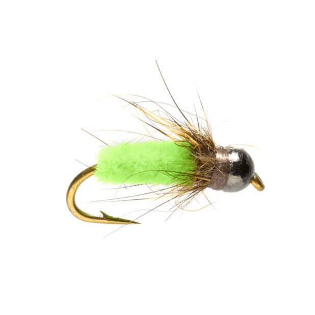 Boroff's Knuckle Breaker Caddis - Golden Chartreuse - Flies - Fly Fish Food