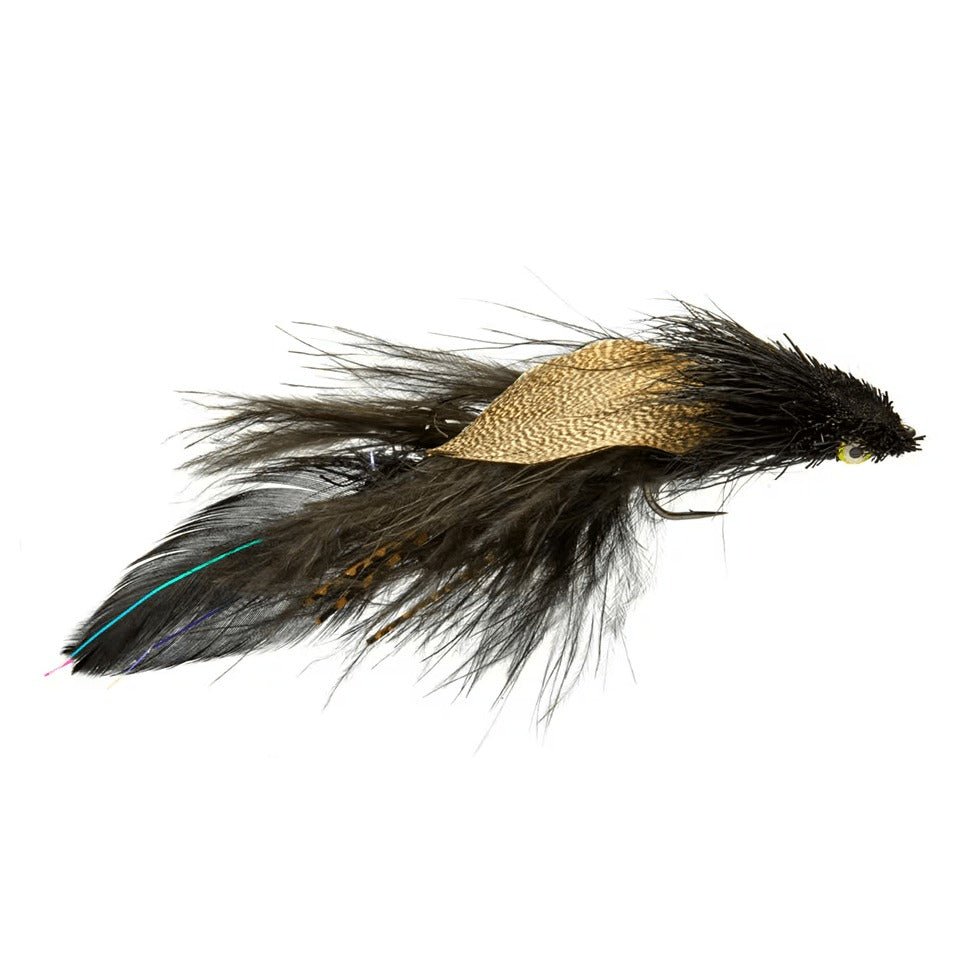 Verlac's Wedge - Head - Black - Flies - Fly Fish Food