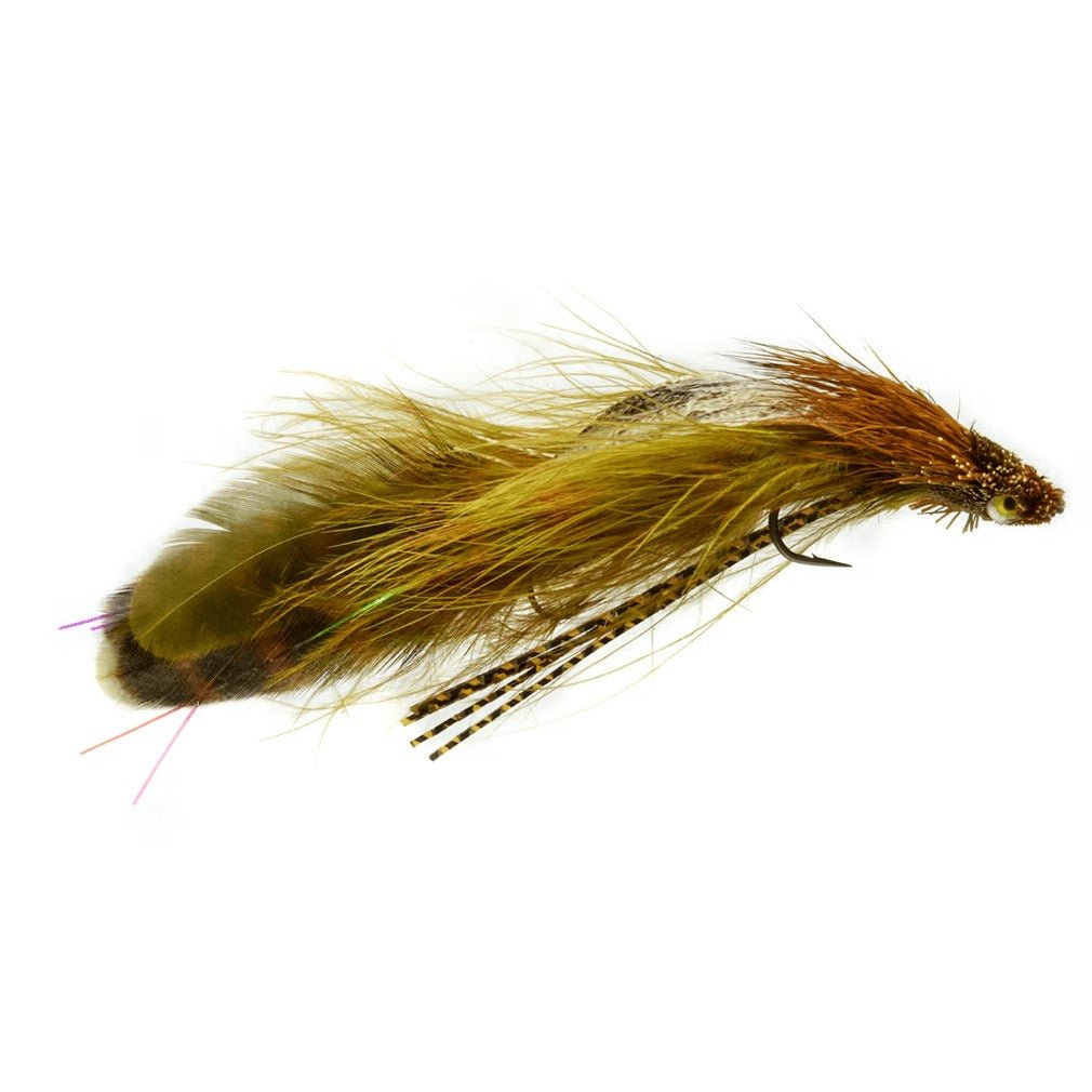Verlac's Wedge - Head - Olive & Brown - Flies - Fly Fish Food