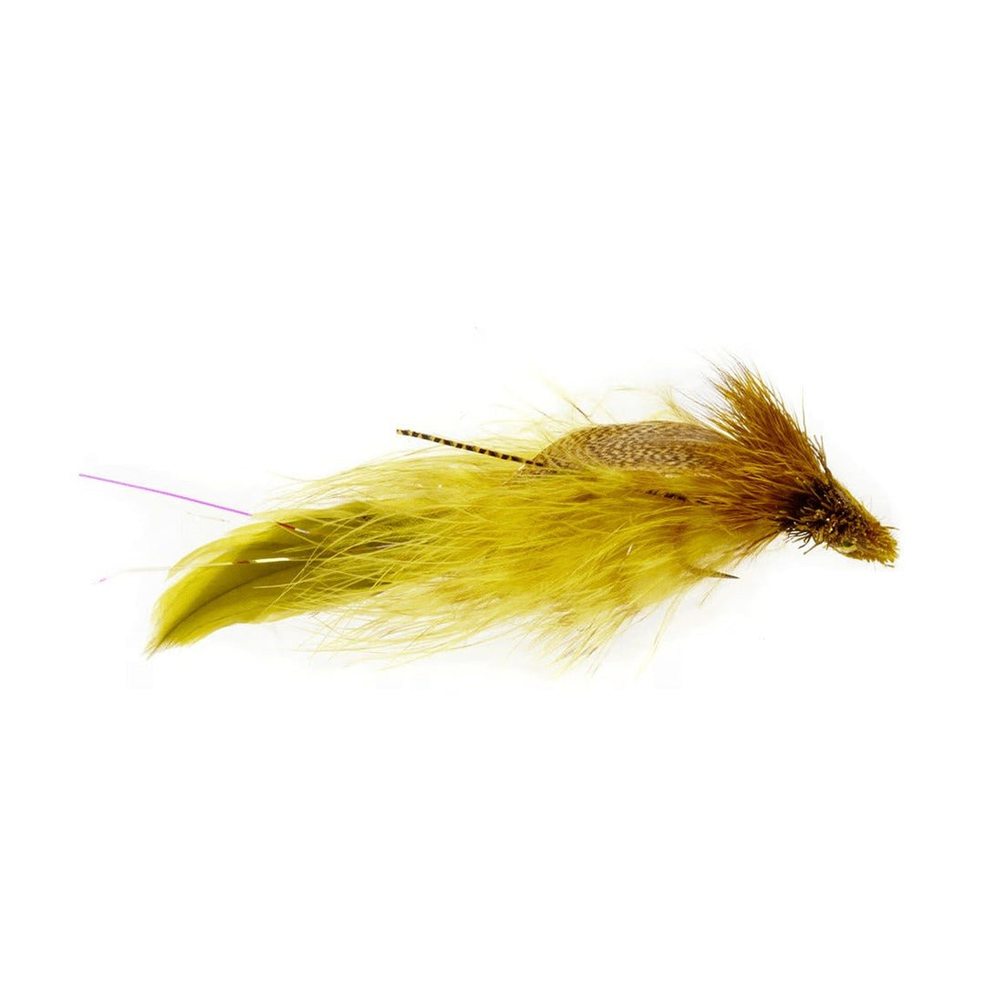 Verlac's Wedge - Head - Olive & Yellow - Flies - Fly Fish Food