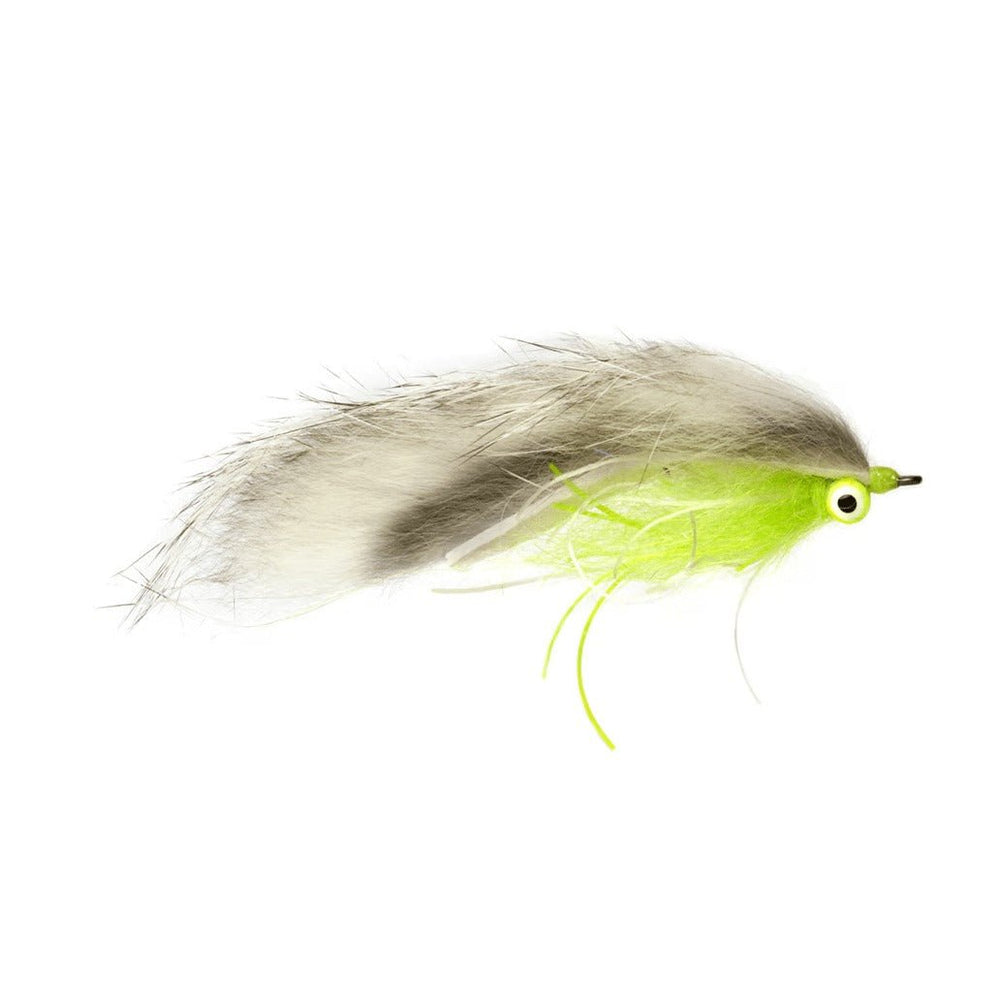 Moore's Hi - Lo - Chartreuse & White - Tungsten - Flies - Fly Fish Food