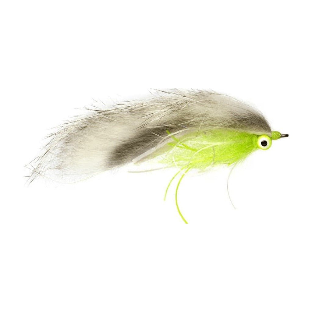 Moore's Hi - Lo - Chartreuse & White - Tungsten - Flies - Fly Fish Food