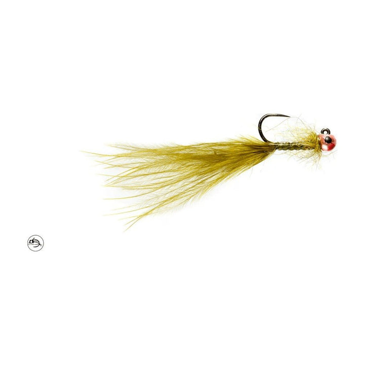 Micro Balanced Bung Damsel - Olive - Flies - Fly Fish Food