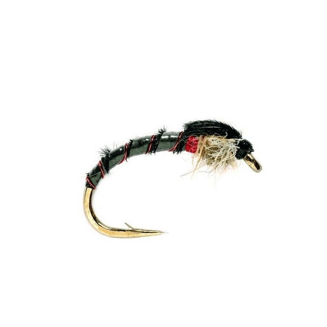 Slow Sink Black & Red Buzzer - Flies - Fly Fish Food