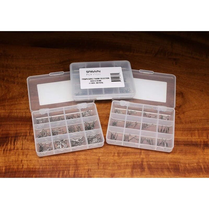 Spawn Articulated Super Shank Selection Box 5 - Hooks & Shanks - Fly Fish Food