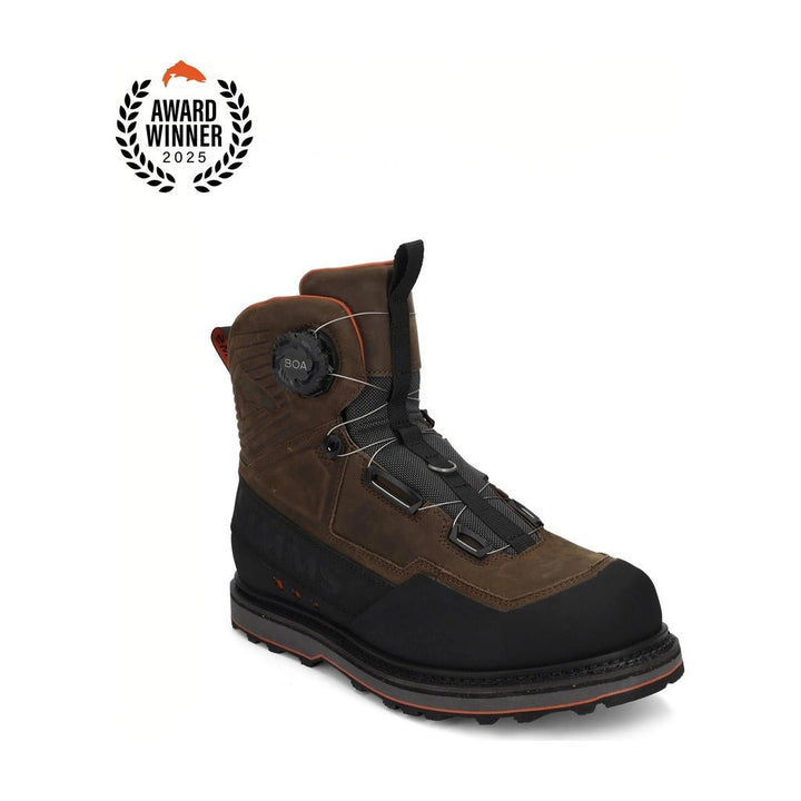 Simms - Men's G3 Guide BOA Boot Vibram - Hickory - Boots & Cleats - Fly Fish Food