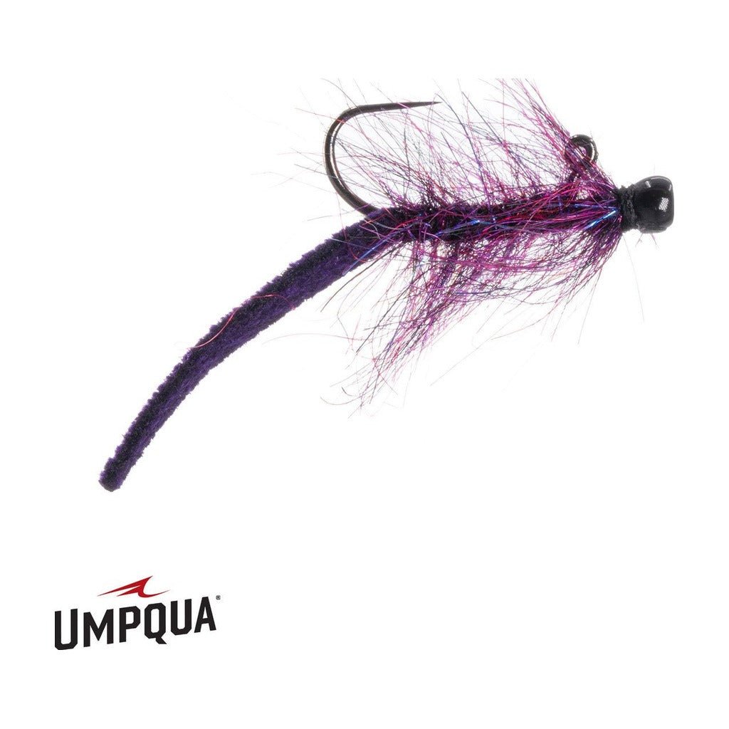 Balanced Leather Leech Nano - Purple - Flies - Fly Fish Food