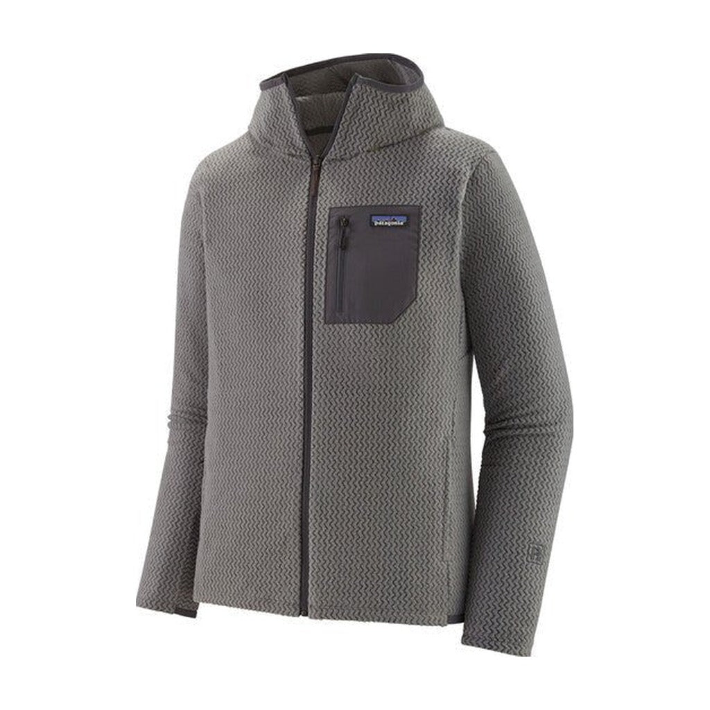 Patagonia - Men's R1 Air Full - Zip Hoody - Forever Grey - Apparel - Fly Fish Food